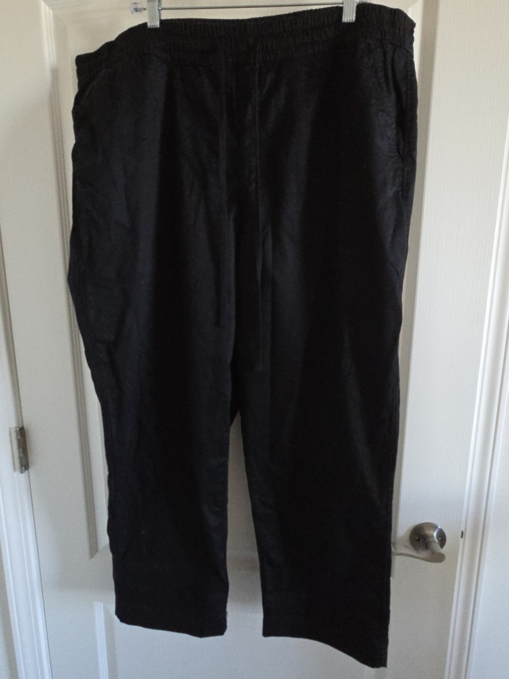 Lane Bryant Black Elastic-Waist Pants